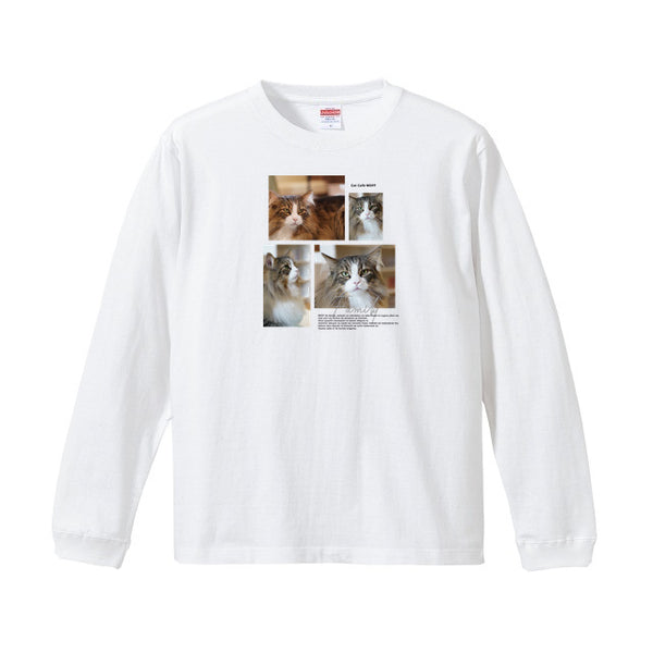 ネオン Album コットンロングTシャツ
