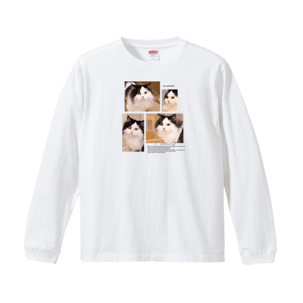 クロハチ Album コットンロングTシャツ