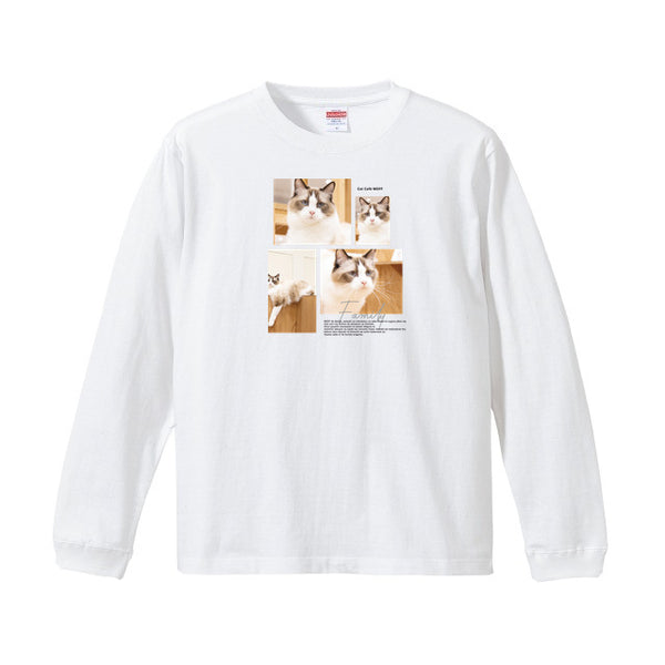 チーズ Album コットンロングTシャツ