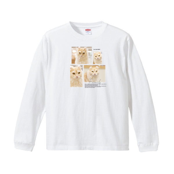ジア Album コットンロングTシャツ