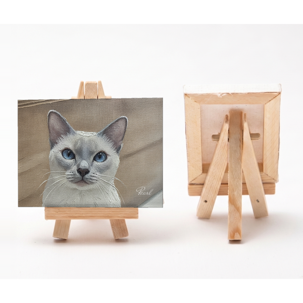 パール 小さな絵画風キャンバスボード