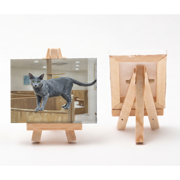 ミラ 小さな絵画風キャンバスボード