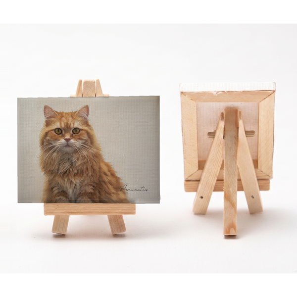 あまなつ 小さな絵画風キャンバスボード
