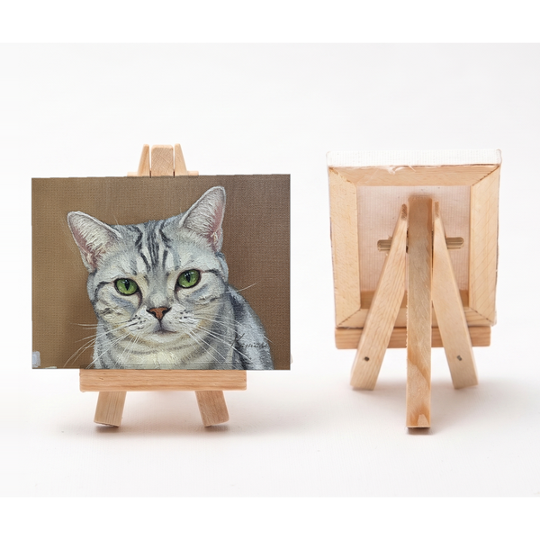 かまろ 小さな絵画風キャンバスボード