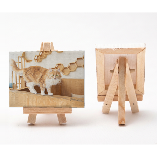 ミレイ 小さな絵画風キャンバスボード