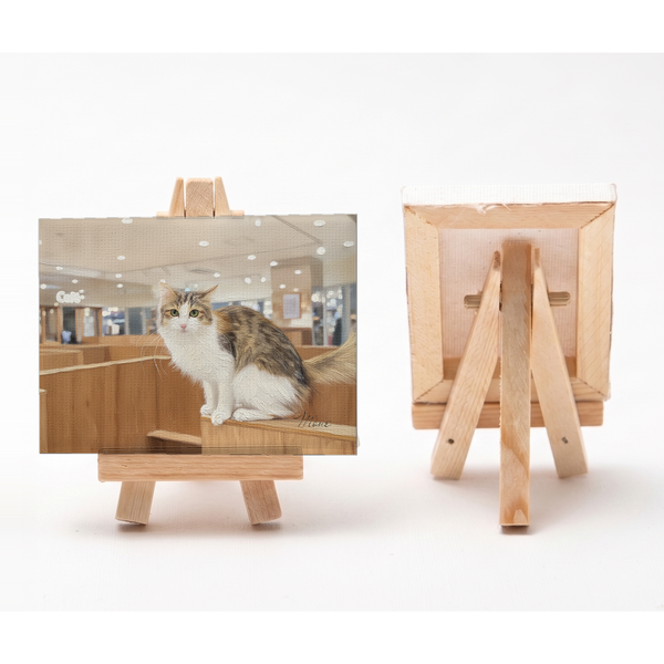 モネ 小さな絵画風キャンバスボード
