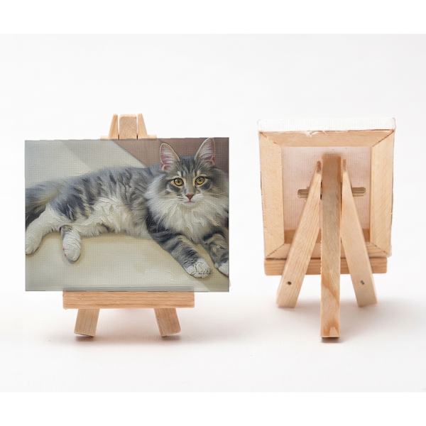 サイリ 小さな絵画風キャンバスボード