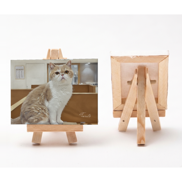 タルト 小さな絵画風キャンバスボード