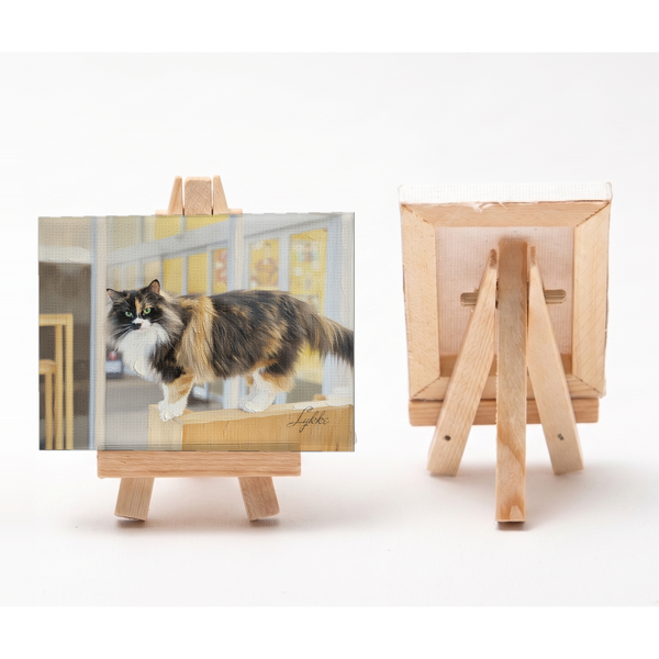 リッケ 小さな絵画風キャンバスボード