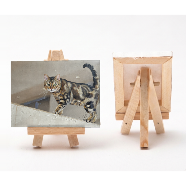 ラウン 小さな絵画風キャンバスボード