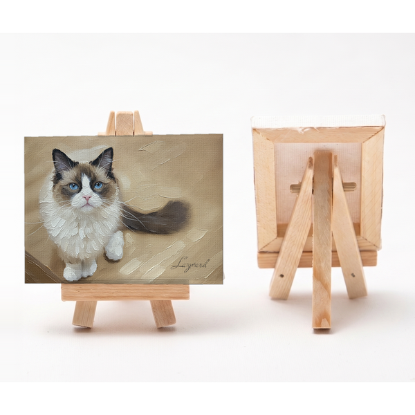 ラズワード 小さな絵画風キャンバスボード