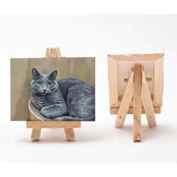 セリィ 小さな絵画風キャンバスボード