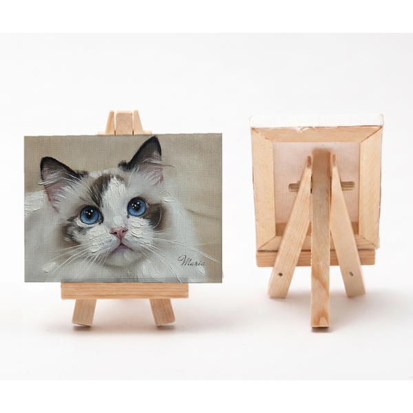 マリア 小さな絵画風キャンバスボード