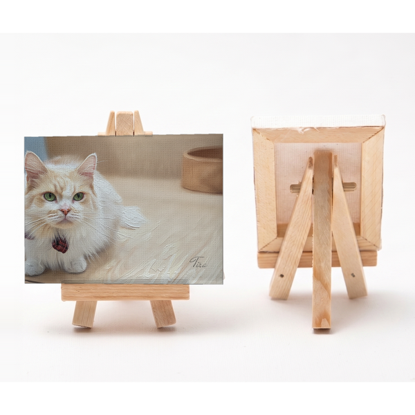 ティラ 小さな絵画風キャンバスボード