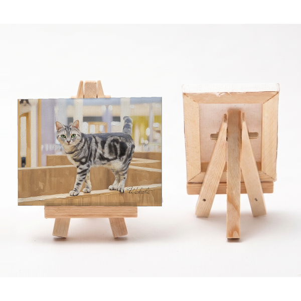 わかば 小さな絵画風キャンバスボード