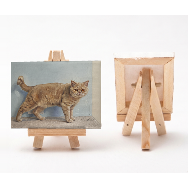 カシュー 小さな絵画風キャンバスボード