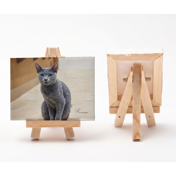 ラナン 小さな絵画風キャンバスボード