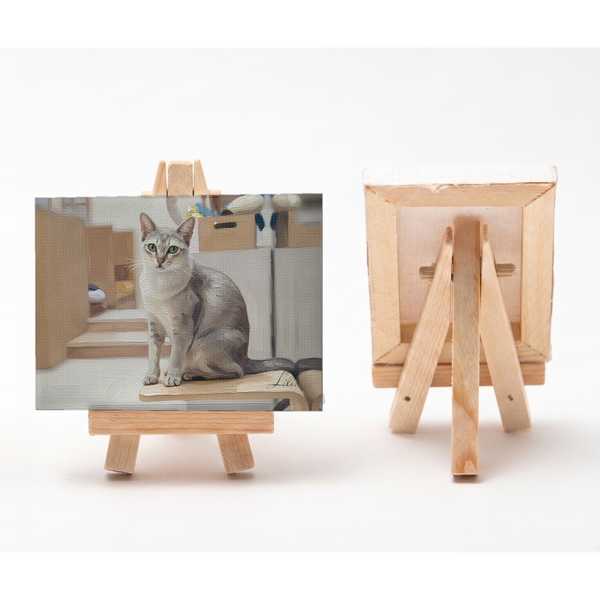 リリス 小さな絵画風キャンバスボード