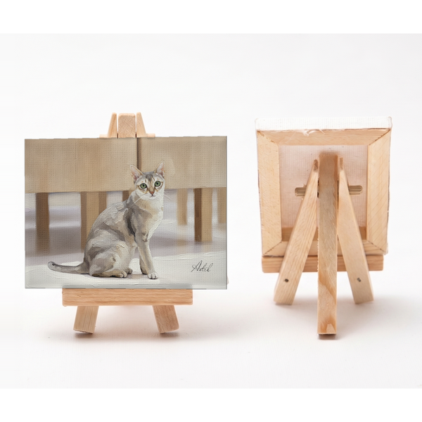 アデル 小さな絵画風キャンバスボード