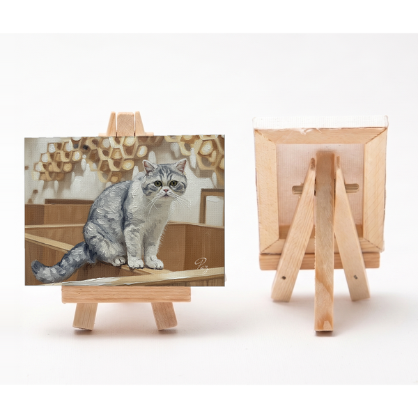 パズ 小さな絵画風キャンバスボード
