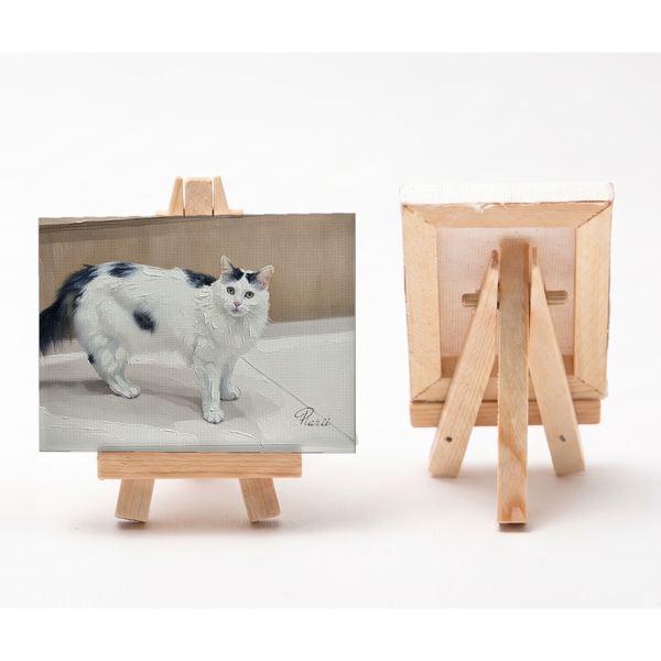 ピアリィ 小さな絵画風キャンバスボード
