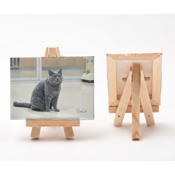 ノブコ 小さな絵画風キャンバスボード