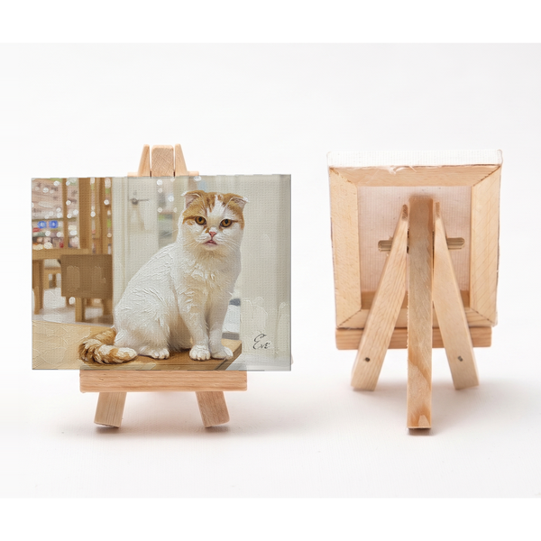 イブ 小さな絵画風キャンバスボード