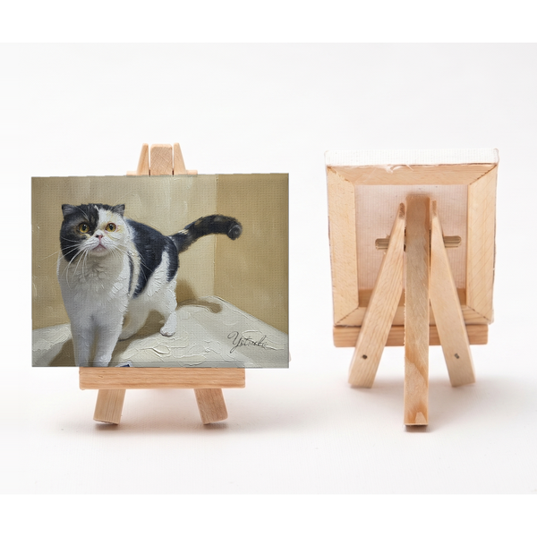 ヨツバ 小さな絵画風キャンバスボード
