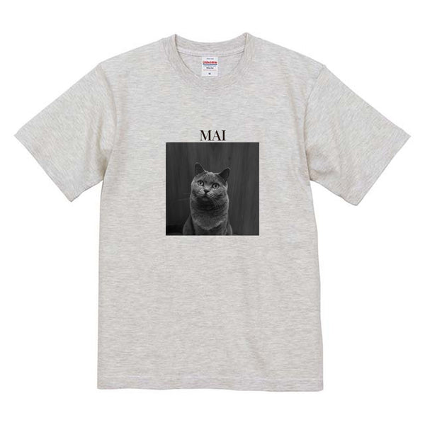 マイ モノクロ写真コットンTシャツ