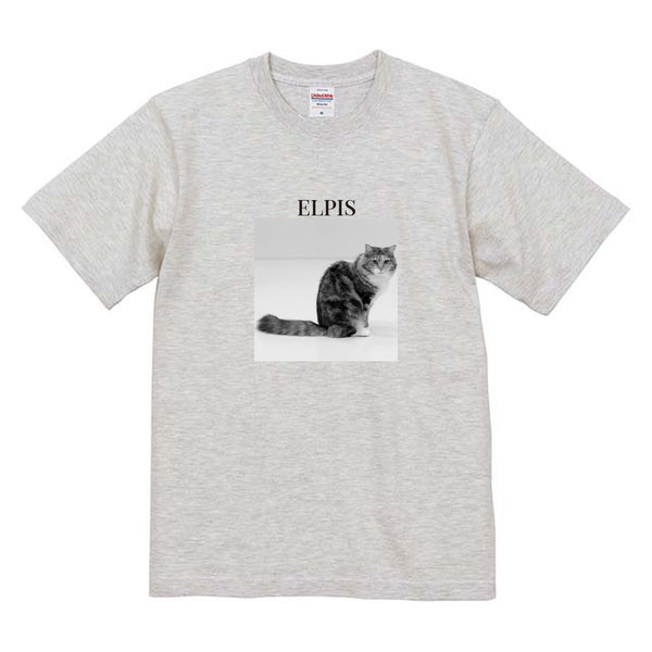 エルピス モノクロ写真コットンTシャツ