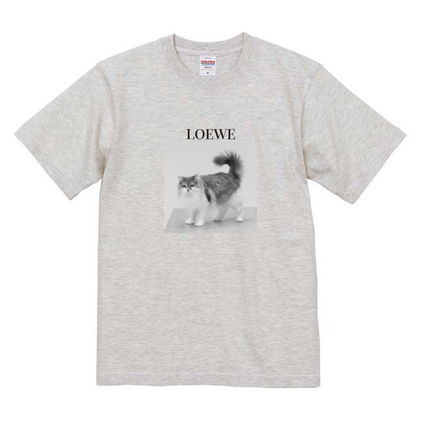 レーヴェ モノクロ写真コットンTシャツ
