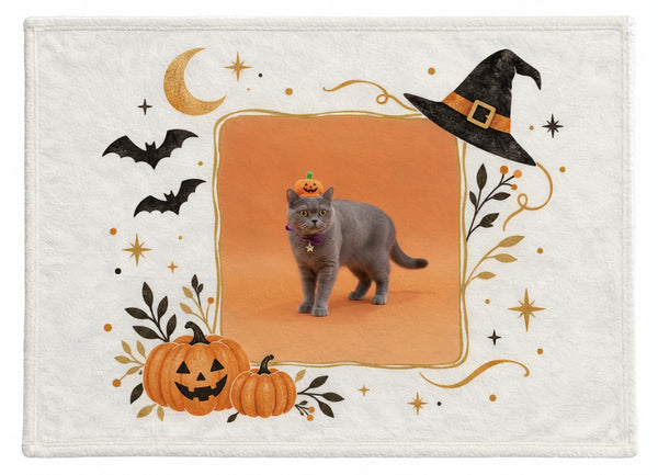シュシュ ハロウィン限定ふわふわブランケット(M)