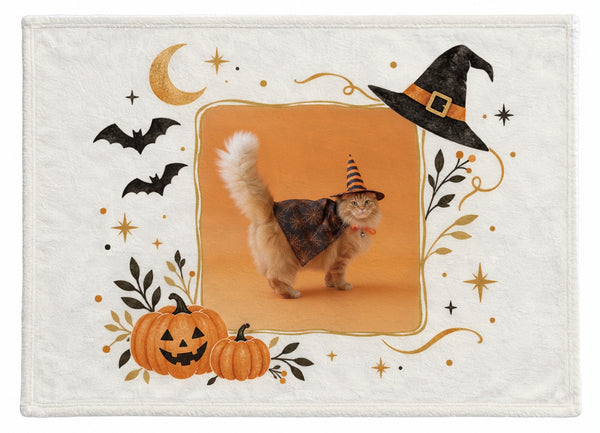 マーク ハロウィン限定ふわふわブランケット(M)