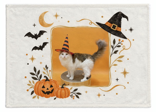 バジル ハロウィン限定ふわふわブランケット(M)