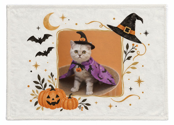 カルム ハロウィン限定ふわふわブランケット(M)