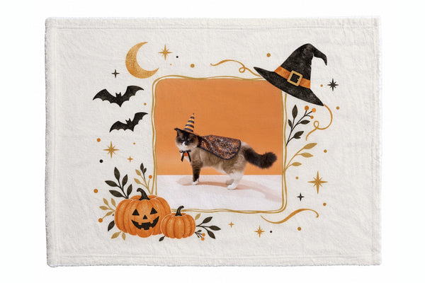 ハヅキ ハロウィン限定ふわふわブランケット(S)