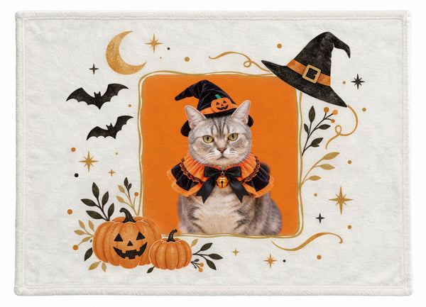 キノ ハロウィン限定ふわふわブランケット(M)