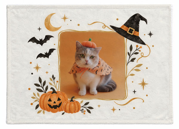 桃花 ハロウィン限定ふわふわブランケット(M)