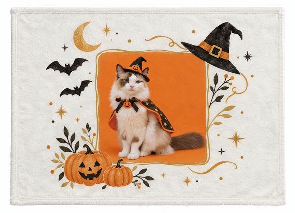 ムタ ハロウィン限定ふわふわブランケット(M)