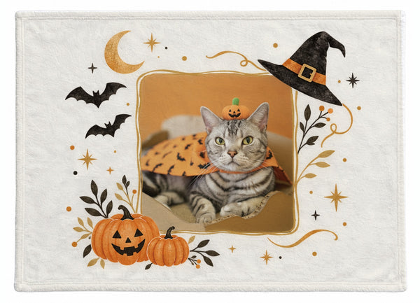 鰆 ハロウィン限定ふわふわブランケット(M)