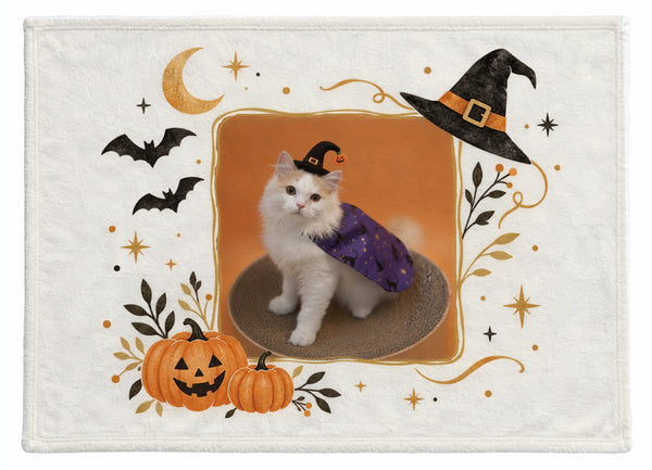 バニラ ハロウィン限定ふわふわブランケット(M)