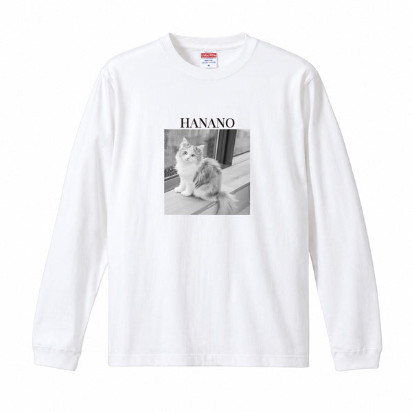 花乃 コットンロングTシャツ
