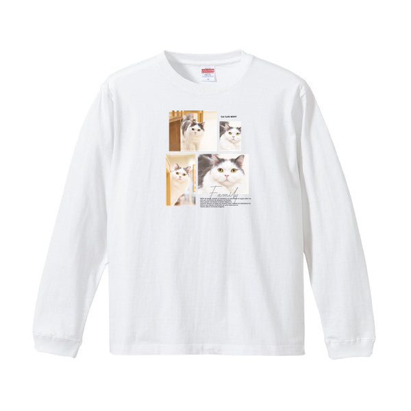 ウイ Album コットンロングTシャツ