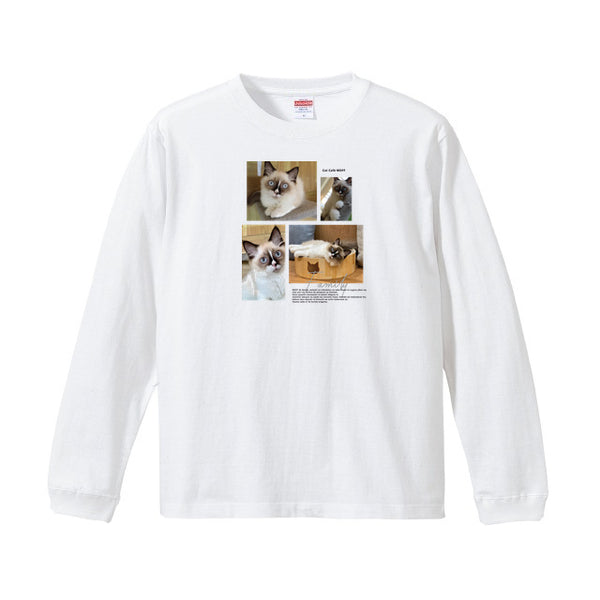 ムーア Album コットンロングTシャツ