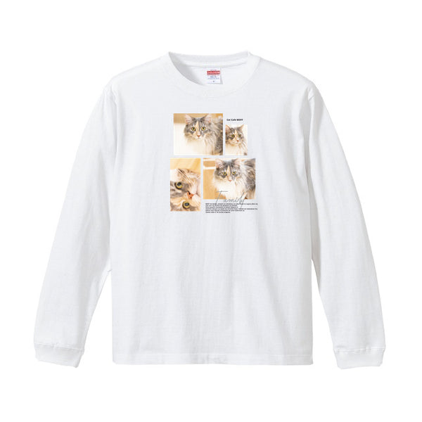 ピュア Album コットンロングTシャツ