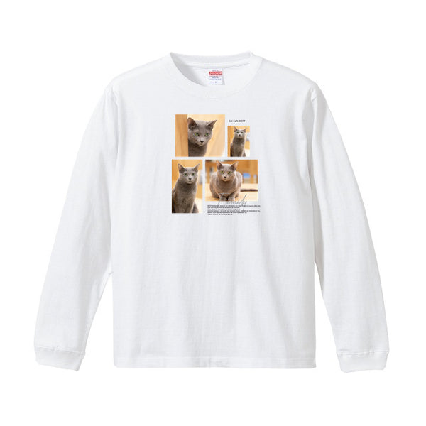 ティール Album コットンロングTシャツ