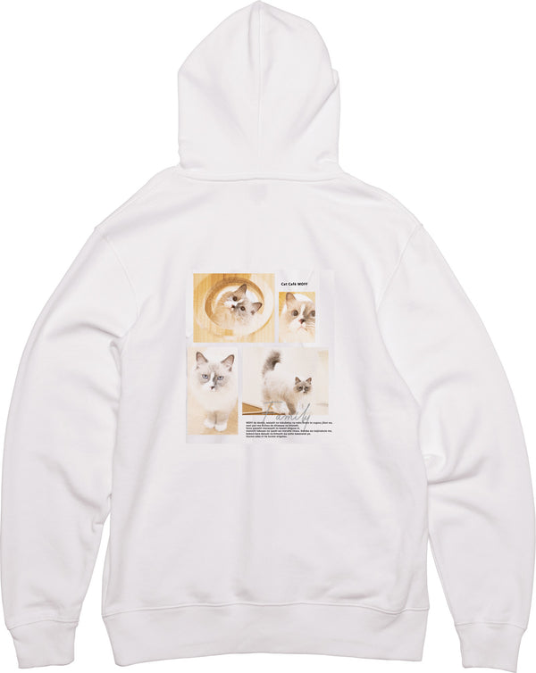蓮華 Album フードジップパーカー