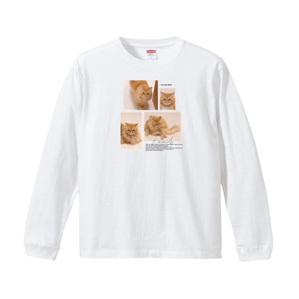 ポン Album コットンロングTシャツ