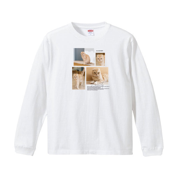つるぴ Album コットンロングTシャツ