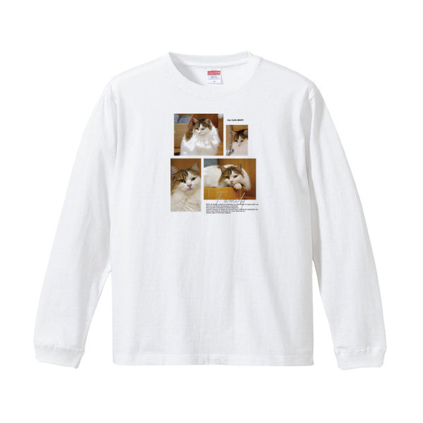 ツバキ Album コットンロングTシャツ